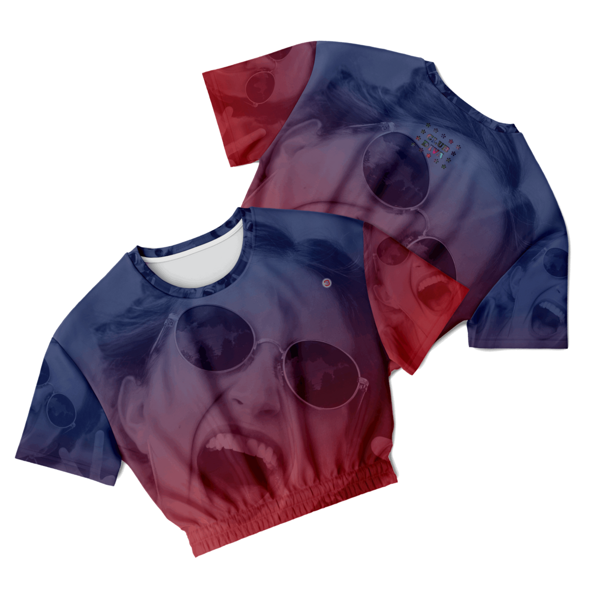 Just Being You, Your Way!-Activewear for Divas | Get your next all-over-printed crop top designed just for you!-Crop Top - AOP - 4R FREE STYLE P1P2P3