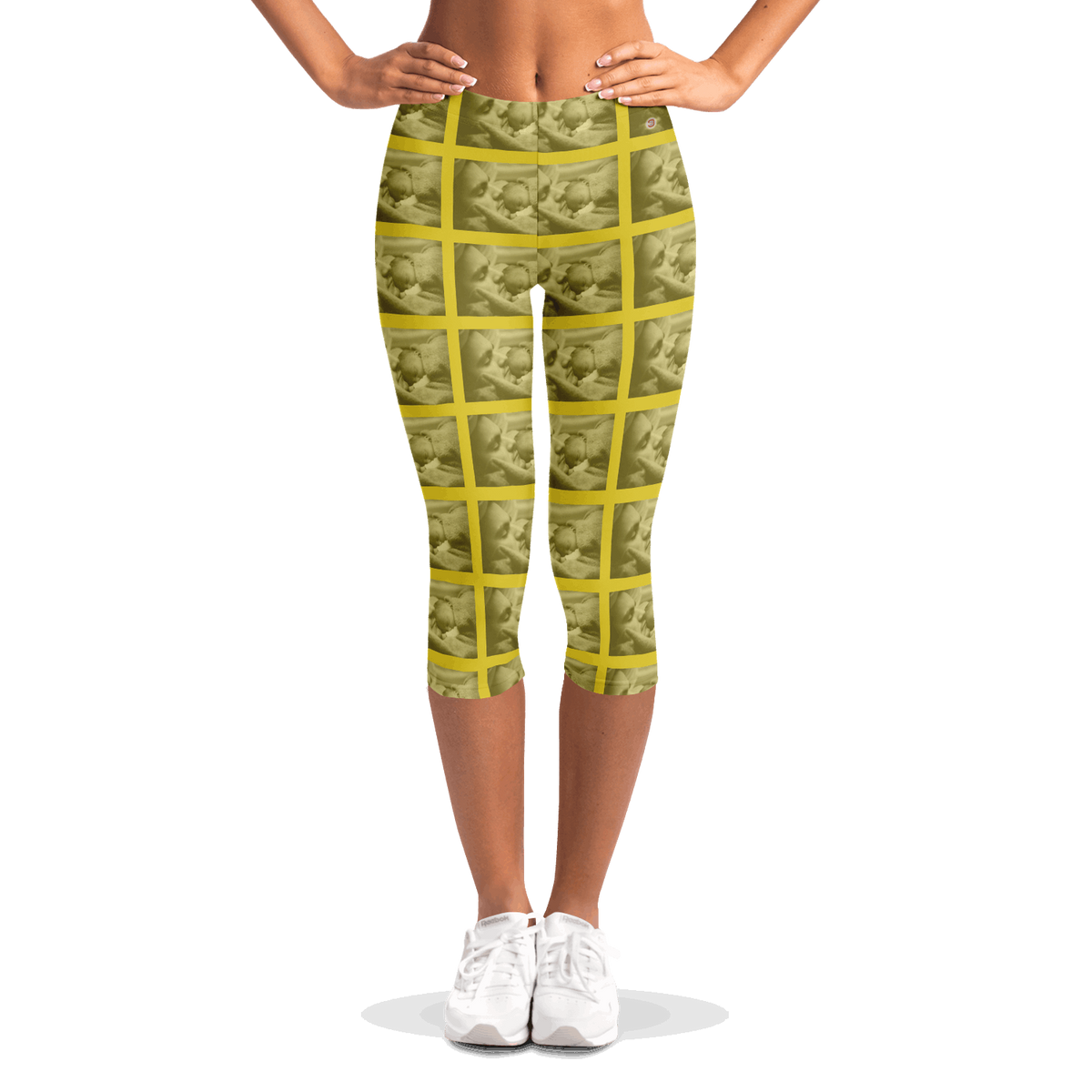 Just Being You, Your Way!-Activewear for Divas | Get your next pair of capri leggings free style designed just for you!-Leggings - AOP - CAPRI FREE STYLE TC P1P2P3