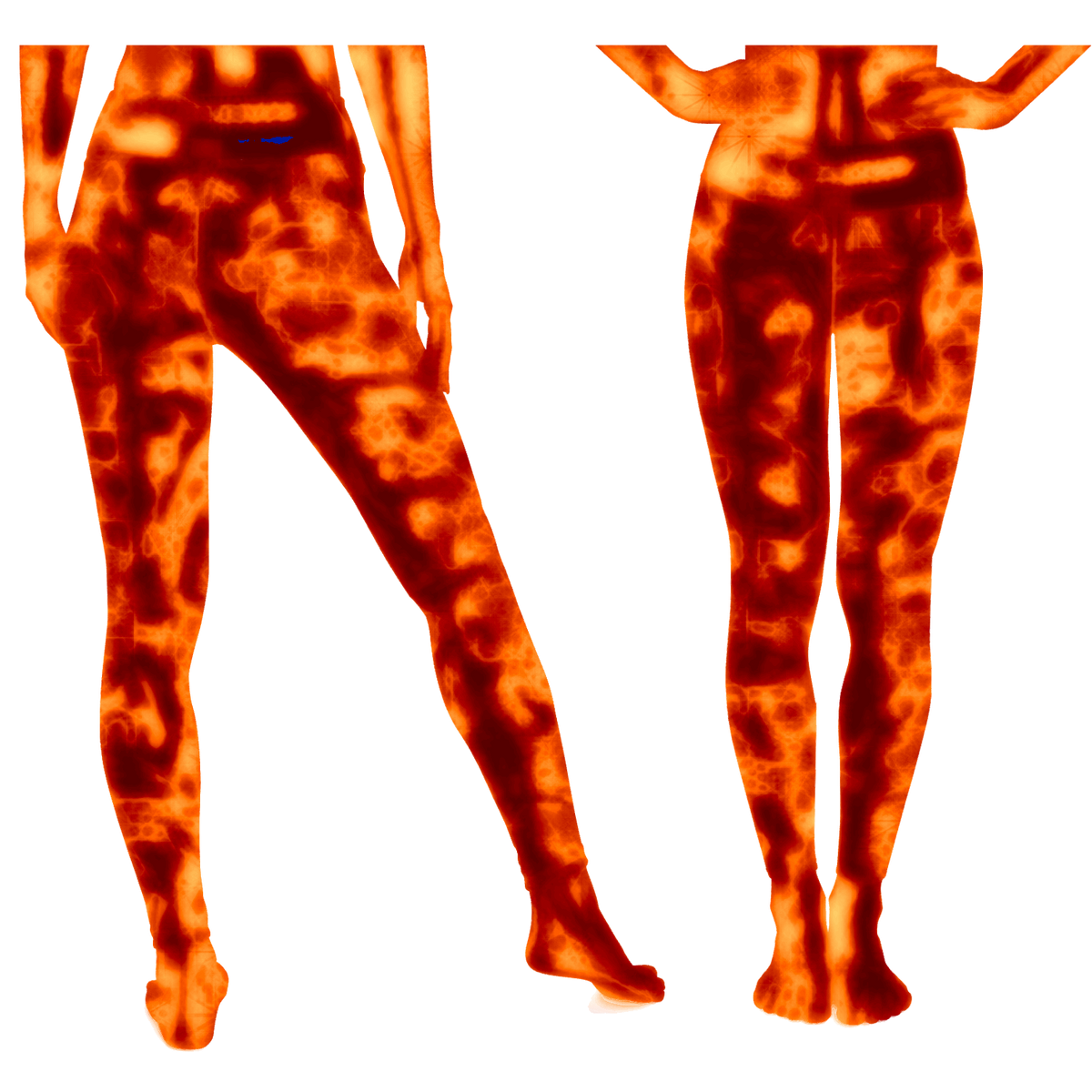 Just Being You, Your Way!-Activewear for Divas | Standout at yoga practice, get your next pair of dog paw pattern leggings designed just for you!-Leggings - AOP - YOGA FREE STYLE POOCH P1P2P3