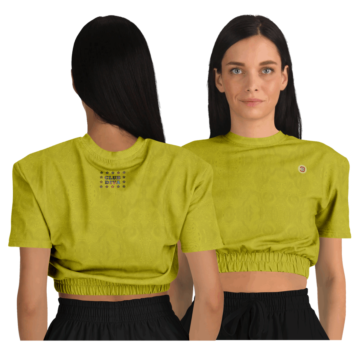 Just Being You, Your Way!-Activewear for Divas | Trendy and versatile crop top makes you look and feel amazing-Crop Top - AOP - TC P0P1