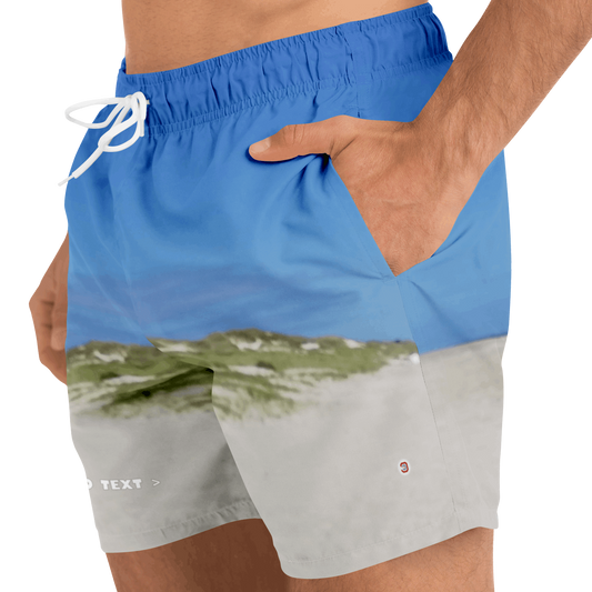 Just Being You, Your Way!-Activewear for Dudes | Look and feel like a Rivera playboy in these classic swimming trunks!-Swim Trunks - AOP - TP P0P1P2P3