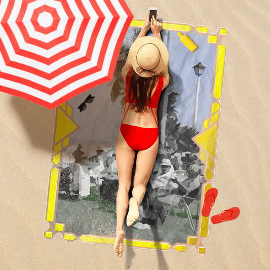 Just Being You, Your Way!-Beach Towel for Divas | Wow everyone at the beach or the pool this year-Freeform Beach Towel - AOP - FF P2P3