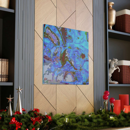 Just Being You, Your Way!-Canvas Wall Art | Cold Comfort part I captures the beauty and mystery of winter-Canvas Print - CC P0P1P2P3