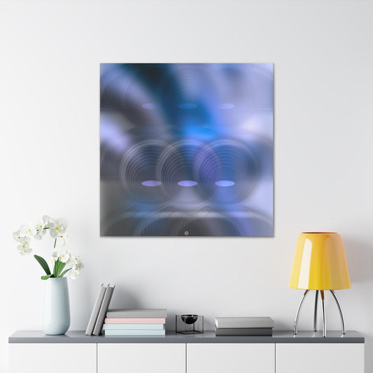 Just Being You, Your Way!-Canvas Wall Art | What the future may bring part III is an eye-catching vibrant and colorful futuristic design-Canvas Print - WTFMB P0P1P2P3