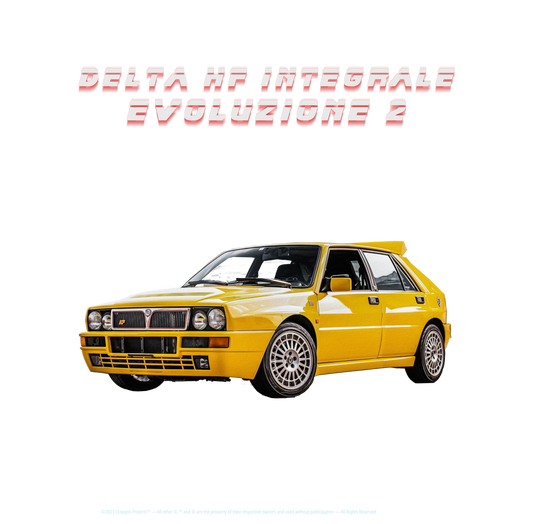 Just Being You, Your Way!-Casualwear for Dudes | Delta HF Integrale Evoluzione 2 short sleeved garage shirt-Short Sleeve Shirt - AOP -Delta HF P0P1P2P3