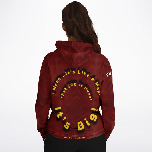 Just Being You, Your Way!-Loungewear for Divas | Get ready for a thrilling adventure in our customizable "Alien" themed hoodie.-HOODIE - AOP - ALIEN P0P1