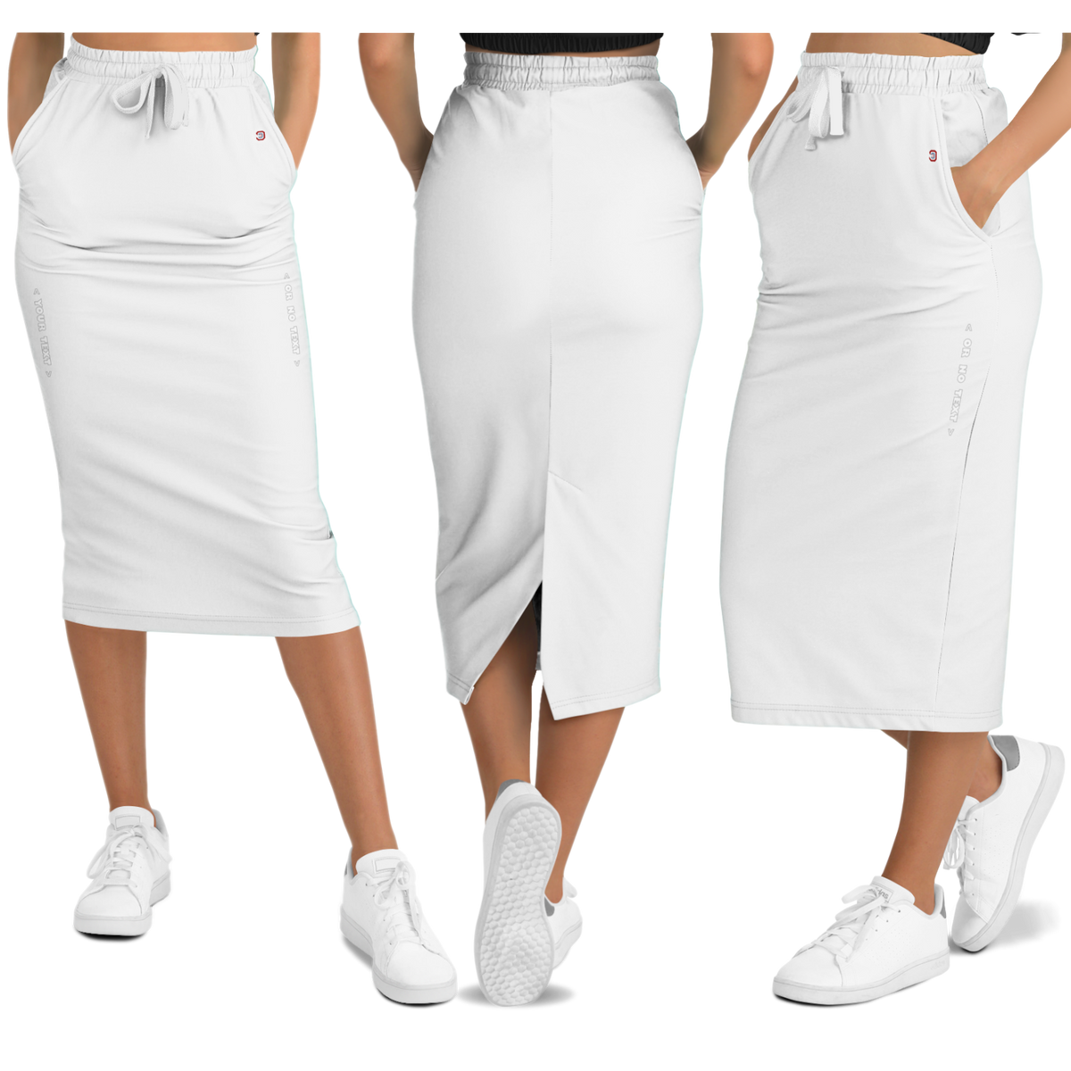 Just Being You, Your Way!-Loungewear for Divas | Rock the sporty chic look with this amazing customizable skirt blank in great all-over-printed colors-Casual skirt - AOP - BLANK P2P3