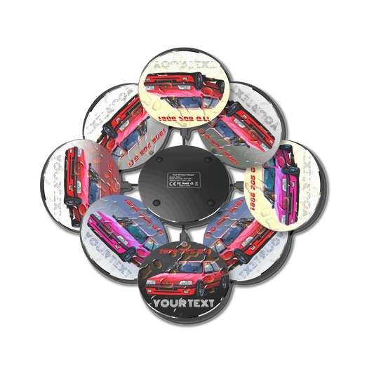 Just Being You, Your Way!-Phone chargers | Reflect your personality and style with this customizable wireless charger-Phone charger - MIX - P0P1P2P3
