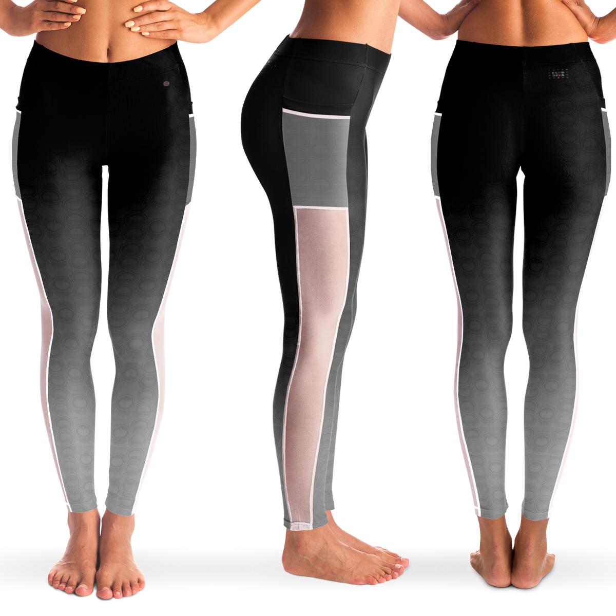  Just Being You, Your Way!-Activewear for Divas | Get your next pair of stunning mesh leggings designed just for you!-Leggings - AOP - MESH FREE STYLE BLEND 4R P0P1