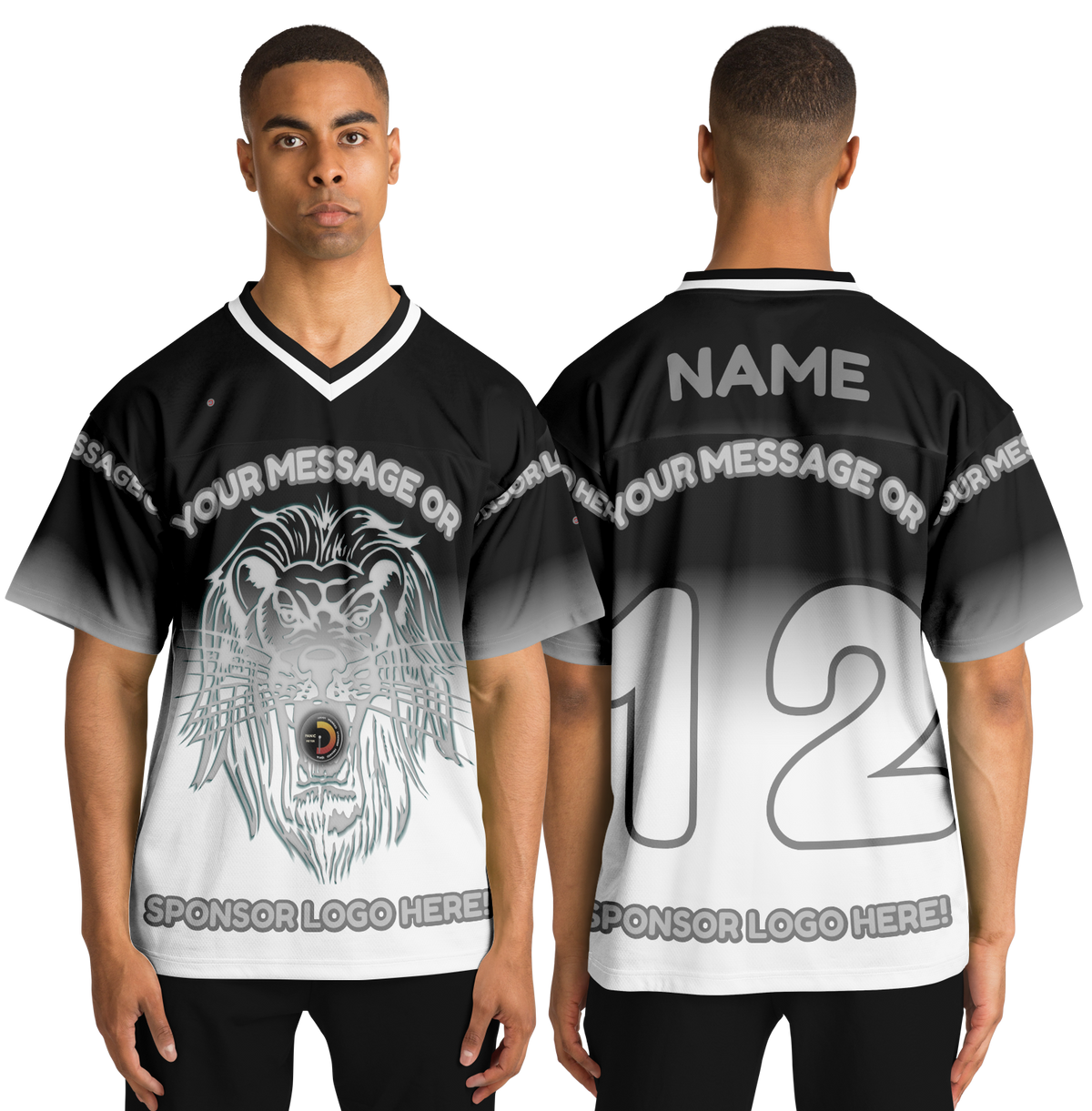  Just Being You, Your Way!-Activewear for Dudes | Get your best memories as the free style design for your next football shirt. Any design and base color!-Football Jersey - AOP - FREE STYLE LG P2P3