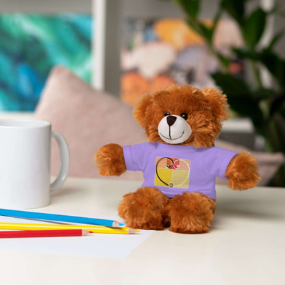 Baby Comforters | Adorable plush animal toy with T-Shirt and free personalized text Just Being You, Your Way!