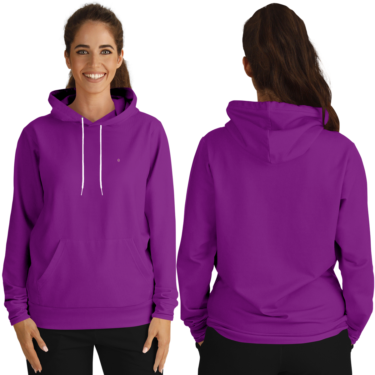  Just Being You, Your Way!-Loungewear for Divas | Get your next hoodie personalized with free text-HOODIE - AOP - BLANK P0P1