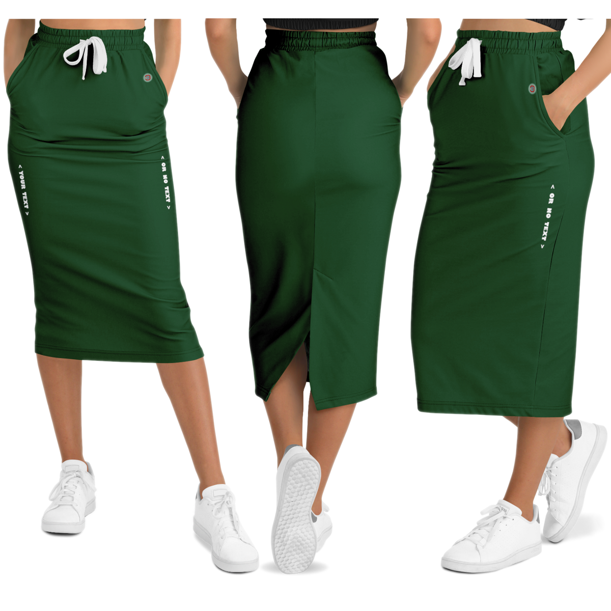  Just Being You, Your Way!-Loungewear for Divas | Rock the sporty chic look with this amazing customizable skirt blank in great all-over-printed colors-Casual skirt - AOP - BLANK P2P3