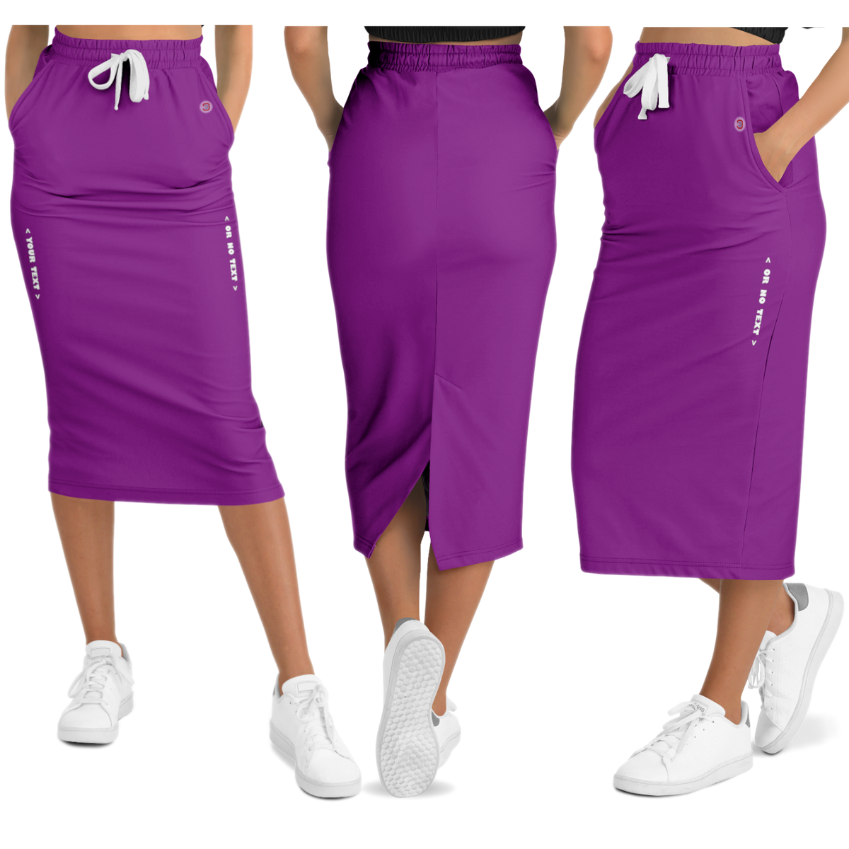  Just Being You, Your Way!-Loungewear for Divas | Rock the sporty chic look with this amazing customizable skirt blank in great all-over-printed colors-Casual skirt - AOP - BLANK P2P3