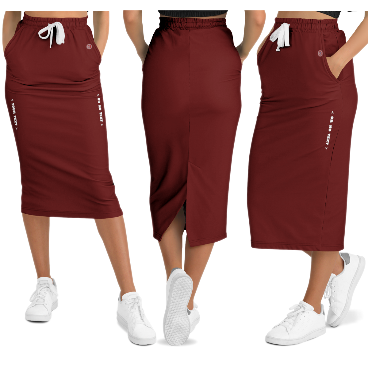  Just Being You, Your Way!-Loungewear for Divas | Rock the sporty chic look with this amazing customizable skirt blank in great all-over-printed colors-Casual skirt - AOP - BLANK P2P3