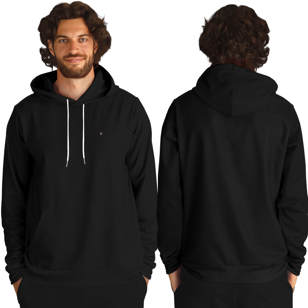  Just Being You, Your Way!-Loungewear for Dudes | Get your next hoodie designed just for you!-HOODIE - AOP - BLANK P2P3